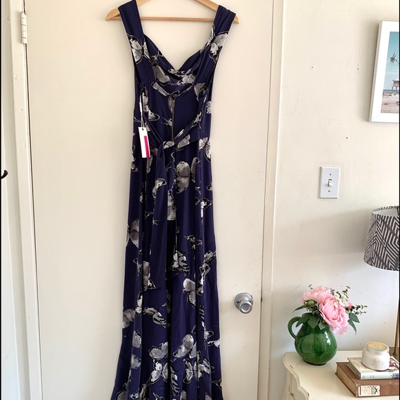 Tracy Reese butterfly maxi dress size 4 - Picture 4 of 6